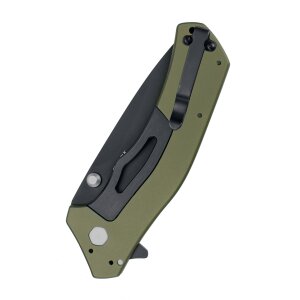 Pocket Knife Kershaw Knockout, Olive Green & Black