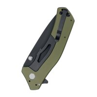 Pocket Knife Kershaw Knockout, Olive Green & Black