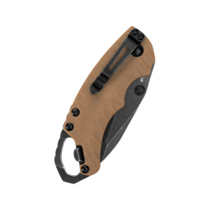 Pocket Knife Kershaw Shuffle II, Light Brown, BlackWash