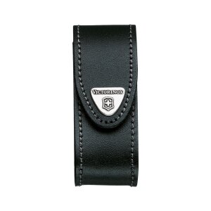 Belt case, leather black