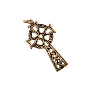 Chain pendant bronze &quot;Celtic cross&quot;