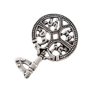 Viking pendant silver plated "key"
