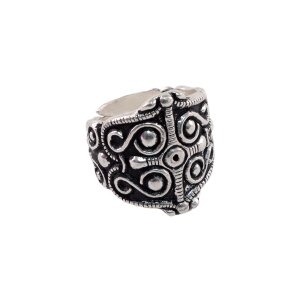 Celtic ring silver plated &quot;Celtoi&quot;