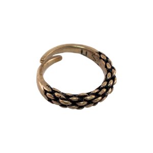 Viking ring bronze "Chain"