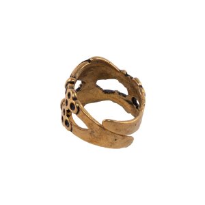Medieval engagement ring bronze