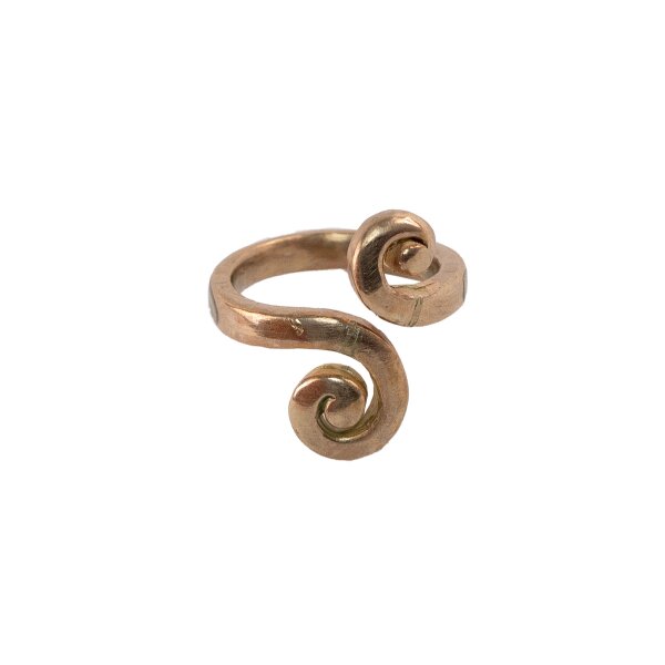 Celtic ring bronze "Tail"