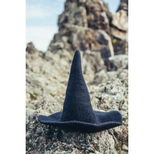 Chapeau de sorcière enfant "Dolores" noir