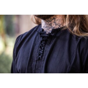 Peasant shirt  black "Felix"