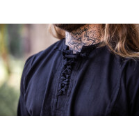 Peasant shirt  black "Felix"