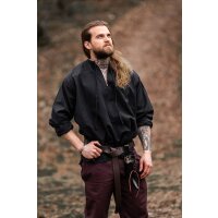 Medieval shirt Black "Bartholomeus"