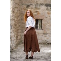 Medieval short sleeve blouse White "Sandra"