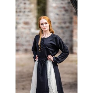 Medieval blouse Black &quot;Tilda&quot;