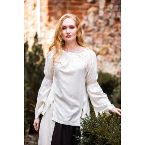 Classic medieval blouse Natural &quot;Emma&quot;