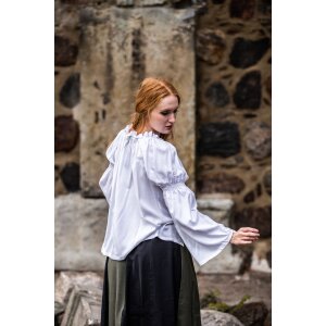 Classic medieval blouse White "Emma"