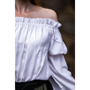 Classic medieval blouse White "Emma"