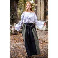 Classic medieval blouse White "Emma"