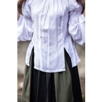 Classic medieval blouse White "Emma"