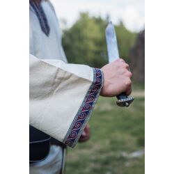 Tunic with border Natural "Halvor"