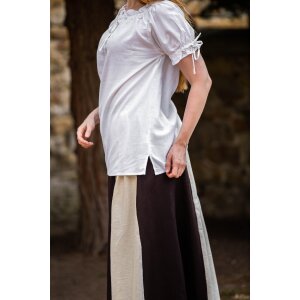 Medieval short sleeve blouse White "Otilia"