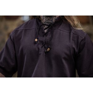 Medieval short sleeve shirt  Brown "Eric"