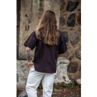 Medieval short sleeve shirt  Brown "Eric"