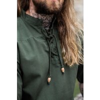 Medieval short sleeve shirt Green "Eric"