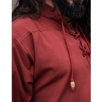 Medieval short sleeve shirt Red "Eric"
