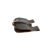 3014 Leather belt bag Dark brown "Udo"