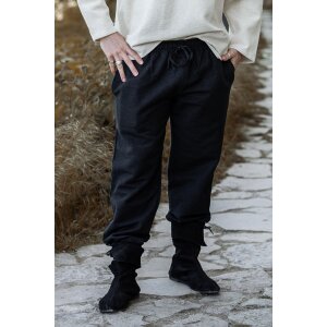 Pantalon médiéval noir "Arvo