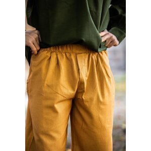 Pantalon à genoux marron miel "Vincent