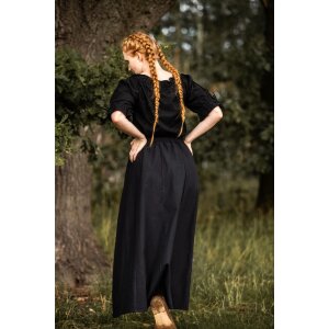 Medieval skirt Black "Dana"