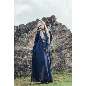 Viking Underdress cotton Midnight Blue "Valdis"