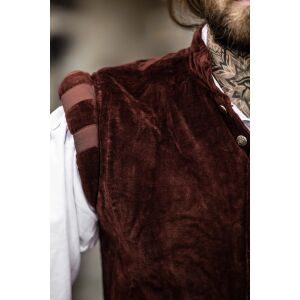 Noble velvet doublet red-brown "Pierre"