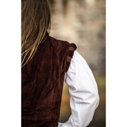 Noble velvet doublet red-brown "Pierre"