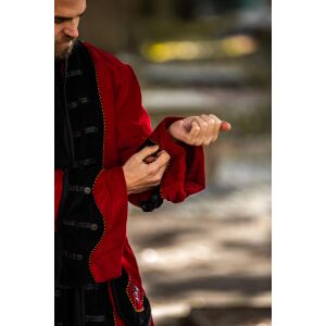 Pirate frock coat Red/Black "Jack"