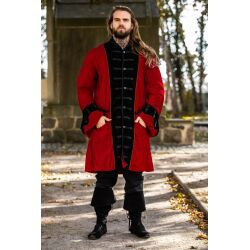 Pirate frock coat Red/Black "Jack"