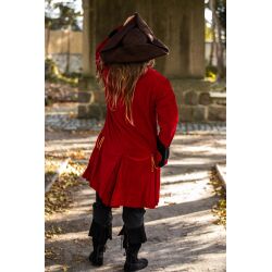 Pirate frock coat Red/Black "Jack"