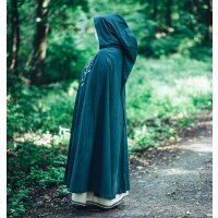 Medieval cape Green "Lyra"