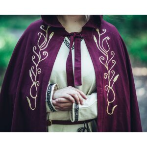 Medieval cape Red "Lyra"