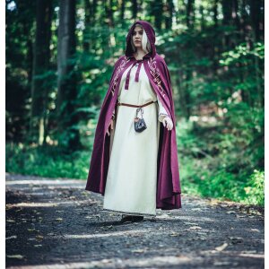 Medieval cape Red "Lyra"