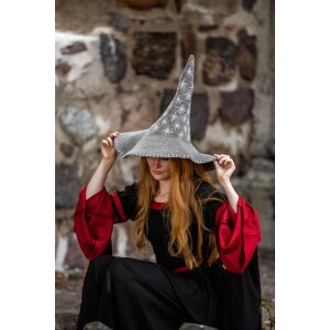 Witch hat &quot;Star&quot; Grey