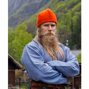 Viking Cap wool Orange "Bork"