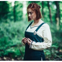 Viking wool overdress Green "Aila"