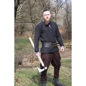 Viking tunic Black "Ivar"