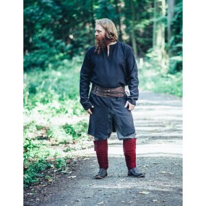 Viking long tunic Black "Lennart"
