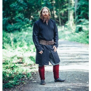 Viking long tunic Black "Lennart"