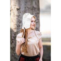 Medieval bonnet Natural "Claire"