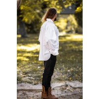 Frilled shirt White "Dracula"