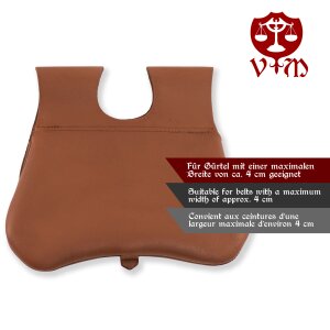Small kidney bag brown