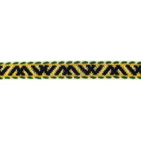 Border ribbon yellow-green wool 100 cm